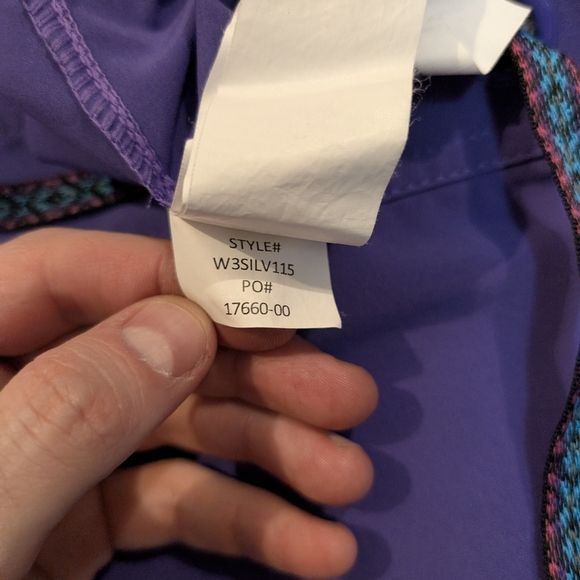 Prana Women's L At Sea Purple Board Shorts Outdoor - Picture 3 of 6